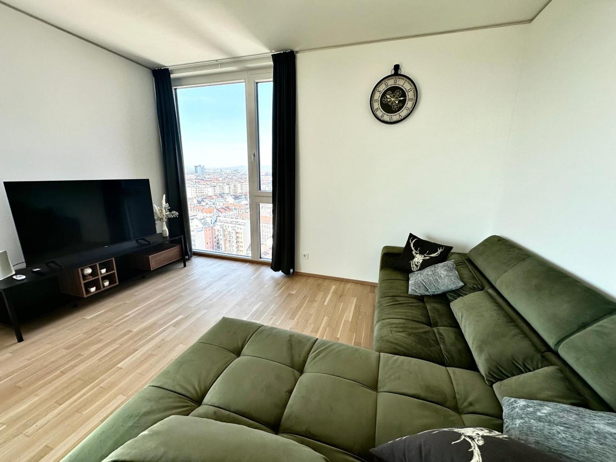 Panorama Sky Apartment I Rooftop Pool I Metro Station Viyana Dış mekan fotoğraf